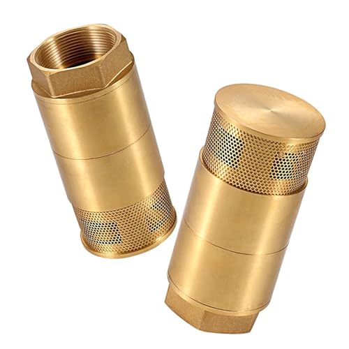 DN40 Doppeltür-Bodenventil aus reinem Kupfer Tanker-Rückschlagventil Filtersieb 1,5 Zoll 2 Zoll 3 Zoll Öltank-Bodenventil(DN50) von GXRQLHYZ