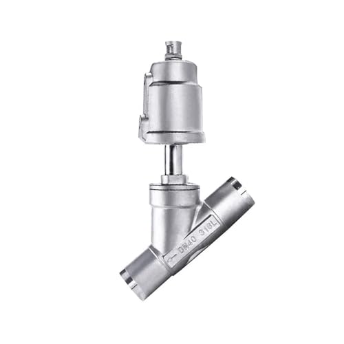 DN40 Edelstahl Pneumatisches Schweißwinkelsitzventil Normalerweise geschlossener Edelstahlantrieb(OPEN-SINGLE ACTING) von GXRQLHYZ