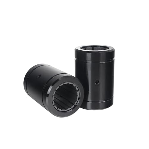 Fiber Nylon Linear Bearing self-lubricating Engineering Plastic Sliding Sleeve LM10L LM12L LM16L -50L(Brown,J1-LM10L 10X19X55mm) von GXRQLHYZ
