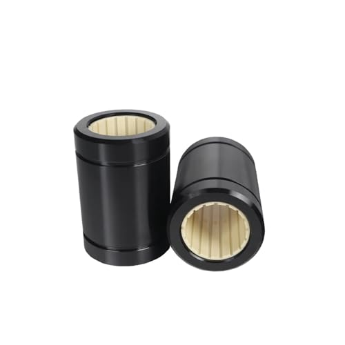 Fiber Nylon Linear Bearing self-lubricating Engineering Plastic Sliding Sleeve LM10L LM12L LM16L -50L(Gold,J1-LM10L 10X19X55mm) von GXRQLHYZ