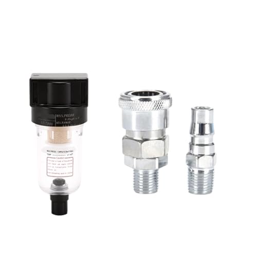 GXRQLHYZ AF2000 Kompressor Feuchtigkeitsabscheider Luft Wasserfilter Ölfilter Erfassung Automatische 1/4 Zoll(AF2000 with SMPM20) von GXRQLHYZ