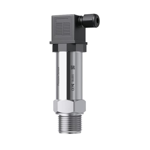 GXRQLHYZ Drucksensor Drucktransmitter 4 bis 20 mA 0 bis 10 V mit 0-4 bar 0-10 bar 0-600 bar Wasserdrucktransmitter G1/4 Perssure Sensor(Output 4-20ma,0-1bar) von GXRQLHYZ