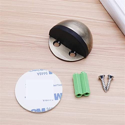 GXRQLHYZ Edelstahl Magnetischer Türstopper Dual Catch kein Stanzen Türstoßkeil Wand Boden Türstopper 1St(GreenN) von GXRQLHYZ