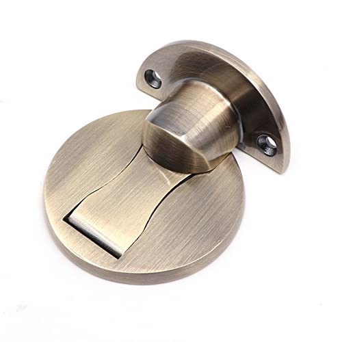 GXRQLHYZ Edelstahl verdeckter Bodensauger Rost Türstopper stanzfreier magnetischer Bodensauger Türstopper 1St(Red Bronze) von GXRQLHYZ