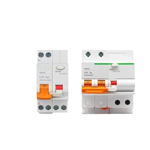 GXRQLHYZ Leckageschalter EA9RN Leistungsschalter Leckageschutz 6A-63A Luftschalter mit Leckageschutz(EA9RN 3C503PC50A) von GXRQLHYZ