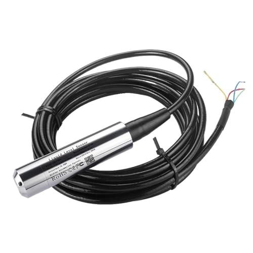 GXRQLHYZ Tauch 0-10V 4-20mA Ausgang Hydrostatische Level Sensor Sender DC12-36V 3m 5m 10m Wasser Tank Flüssigkeiten(2m Rnage 5m Cable,Rs485 Output) von GXRQLHYZ