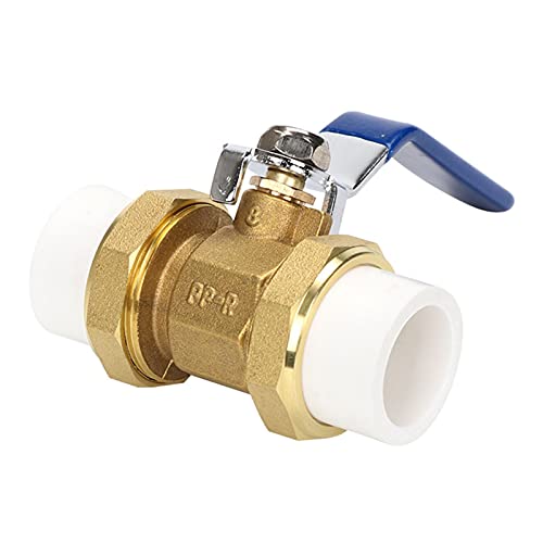 Kupferventil, Doppel-Union-Kugelhahn for Heizung, Union-Kugelhahn 20/25/32, Heißschmelz-Schweißventil, Wasserheizungszubehör(C 32) von GXRQLHYZ