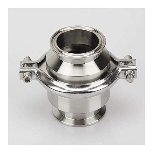 Rückschlagventile 76 MM – 102 MM AD Sanitär-Rückschlagventil Typ Tri Clamp Ferrule AD 91 mm – 145 mm Edelstahl SS SUS 304 Fit Clamp Clover(OD 89 Clamp 130) von GXRQLHYZ