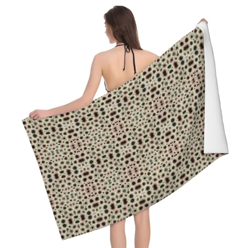 GXUNGT Farbe Petoskey Mikrofaser-Badetücher mit Steindruck, Badezimmer- und Raumdekoration, Schwimmen, Reisen, Camping, Pool-Handtücher GXUNGT Farbe Petoskey Mikrofaser-Badetücher mit Steindruck, Badezimmer- und Raumdekoration, Schwimmen, Reisen, Camping, Pool-Handtücher von GXUNGT