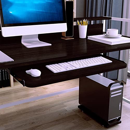 GXXINGIN Ausziehbare Tastaturablage für unter den Schreibtisch, Computertastatur-Unterstützung, ergonomische Holzschienen, Länge 36 cm, Breite 27 cm, 54/60/70 cm von GXXINGIN