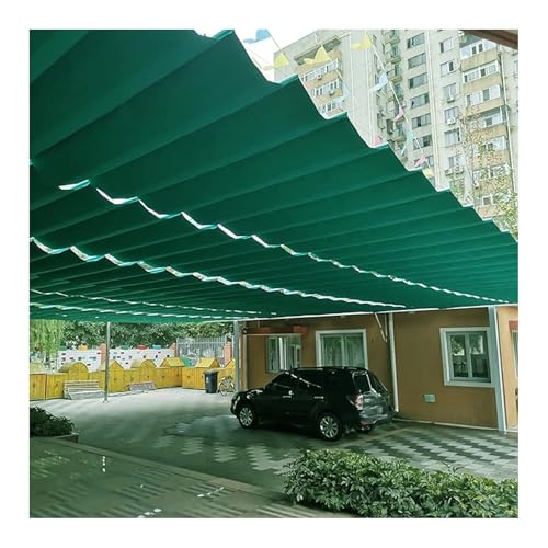 GXXINGIN Einziehbare Wellen-Sonnensegel für Wintergärten, Veranden, Gärten, verschiebbarer Wellenschatten mit U-förmigem Sonnenschutznetz, Pergola-Schattenabdeckung (B: 1,8 m/5,9 Fuß * L: 9 m/29,5 Fu GXXINGIN Einziehbare Wellen-Sonnensegel für Wintergärten, Veranden, Gärten, verschiebbarer Wellenschatten mit U-förmigem Sonnenschutznetz, Pergola-Schattenabdeckung (B: 1,8 m/5,9 Fuß * L: 9 m/29,5 Fu von GXXINGIN
