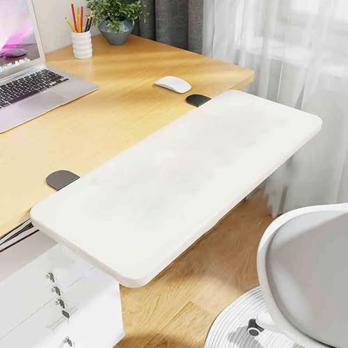 GXXINGIN Ergonomische, Faltbare Tastaturablage für unter dem Schreibtisch, verstellbare Armlehnenablage, platzsparende Tastaturplattform für den Bürotisch von GXXINGIN
