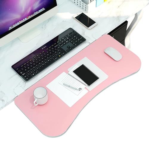 GXXINGIN Farben Holz-Desktop-Extender-Tablett, 90° Faltbare Tastaturablage-Plattformen 55/65/75 X 25 cm, einfach zu installierender Tastaturständer, Computer-Handgelenkstützen-Armlehnenstütze von GXXINGIN
