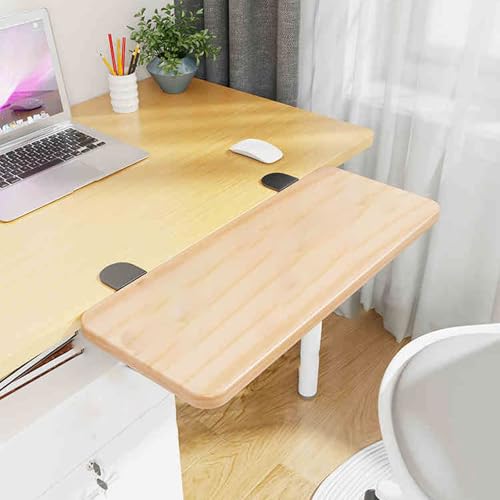 GXXINGIN Tastaturablage-Erweiterung unter dem Schreibtisch, faltbar, ergonomische Tastaturplattform, Armlehnenablage, platzsparend für Büroschreibtische von GXXINGIN