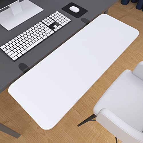 GXXINGIN Tastaturschublade, ergonomische Schreibtisch-Ausziehablage, Faltbare Armlehnenauflage für Tischständer, ergonomischer Mausarmhalter fürs Büro, PENGFEI (Farbe: Beige, Größe: 76 x 24 cm) von GXXINGIN