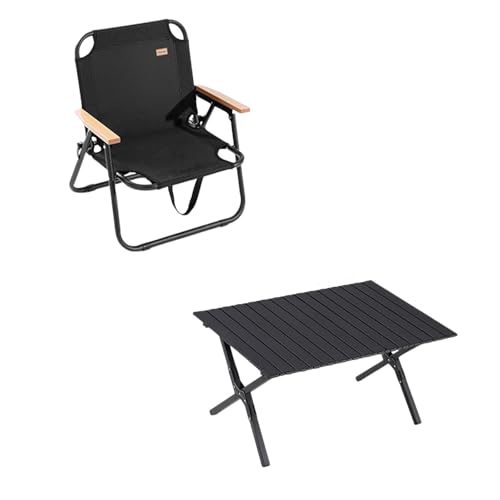 GXYHJVMFPSC 2 Stühle Und 1 Tisch Outdoor Freizeit Set Tisch Und Stühle Camping Strand Klappstühle Holzgriffe Frührolle Tisch Reise Picknick Angeln Mittagspause GXYHJVMFPSC 2 Stühle Und 1 Tisch Outdoor Freizeit Set Tisch Und Stühle Camping Strand Klappstühle Holzgriffe Frührolle Tisch Reise Picknick Angeln Mittagspause von GXYHJVMFPSC