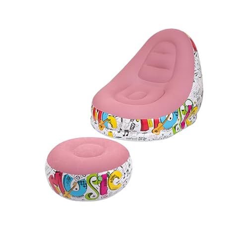 GXYHJVMFPSC Aufblasbarer Sofas tuhl im Freien, tragbarer Camping-Internet-Promi, verdicktes Beflockung Sofa, Schlafzimmer, Heim-Freizeit klapp Bett-Pink Graffiti GXYHJVMFPSC Aufblasbarer Sofas tuhl im Freien, tragbarer Camping-Internet-Promi, verdicktes Beflockung Sofa, Schlafzimmer, Heim-Freizeit klapp Bett-Pink Graffiti von GXYHJVMFPSC