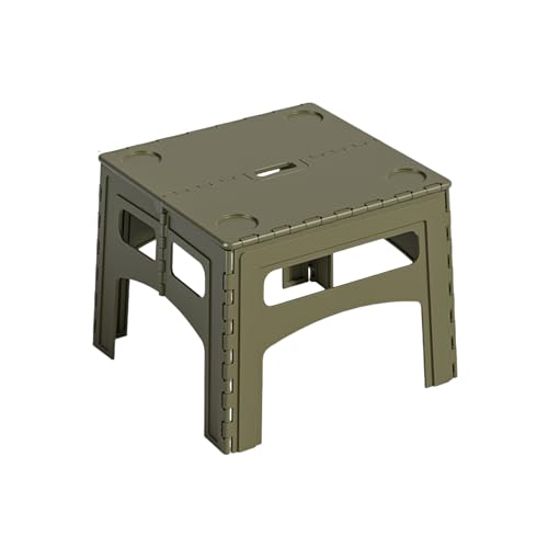 GXYHJVMFPSC Klapp Tisch Im Freien Tragbares Camping-Plastik Tisch Set Stand Kleiner Tisch Einfacher Tisch Picknick Ausrüstung-Army Green GXYHJVMFPSC Klapp Tisch Im Freien Tragbares Camping-Plastik Tisch Set Stand Kleiner Tisch Einfacher Tisch Picknick Ausrüstung-Army Green von GXYHJVMFPSC