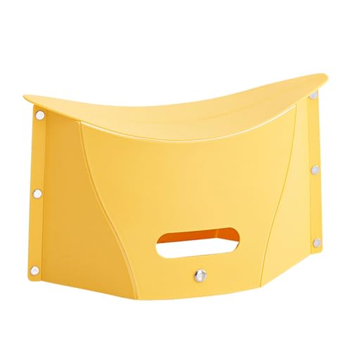 GXYHJVMFPSC Kunststoff-Klapp hocker Klapp hocker Aufbewahrung Tasche Aufbewahrung Korb für Outdoor-Picknicks einfach zu tragen-Yellow GXYHJVMFPSC Kunststoff-Klapp hocker Klapp hocker Aufbewahrung Tasche Aufbewahrung Korb für Outdoor-Picknicks einfach zu tragen-Yellow von GXYHJVMFPSC