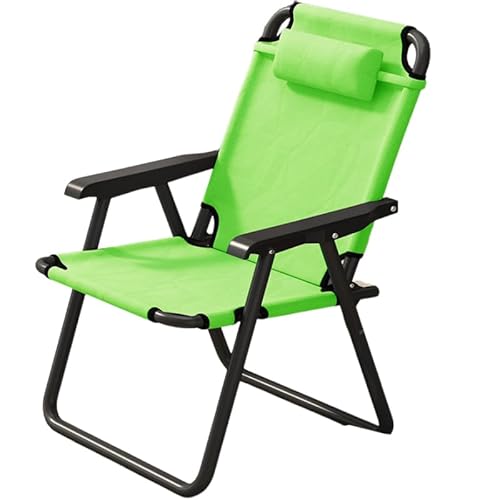 GXYHJVMFPSC Lazy Sofa Stoff Outdoor Klappstuhl Mit Armlehnen Beweglicher Balkon Nickerchen Tragbarer Campings tuhl Picknick Strand-Green GXYHJVMFPSC Lazy Sofa Stoff Outdoor Klappstuhl Mit Armlehnen Beweglicher Balkon Nickerchen Tragbarer Campings tuhl Picknick Strand-Green von GXYHJVMFPSC