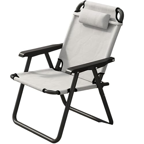 GXYHJVMFPSC Lazy Sofa Stoff Outdoor Klappstuhl Mit Armlehnen Beweglicher Balkon Nickerchen Tragbarer Campings tuhl Picknick Strand-Grey GXYHJVMFPSC Lazy Sofa Stoff Outdoor Klappstuhl Mit Armlehnen Beweglicher Balkon Nickerchen Tragbarer Campings tuhl Picknick Strand-Grey von GXYHJVMFPSC