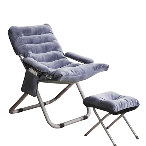 GXYHJVMFPSC Lazy Sofa Stuhl Verdickte Version mit Fuß stütze Lounge Stuhl Outdoor klappbar Computer Balkon Komfortable Mittagspause Büro Einfach zu verstauen-Grey GXYHJVMFPSC Lazy Sofa Stuhl Verdickte Version mit Fuß stütze Lounge Stuhl Outdoor klappbar Computer Balkon Komfortable Mittagspause Büro Einfach zu verstauen-Grey von GXYHJVMFPSC
