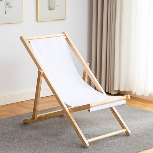 GXYHJVMFPSC Original Holz Farbe Massivholz Klappstuhl Outdoor Strandkorb Pool Lounge Stuhl Mittagspause Balkon Leinwand Stuhl-White.||Without a Pillow GXYHJVMFPSC Original Holz Farbe Massivholz Klappstuhl Outdoor Strandkorb Pool Lounge Stuhl Mittagspause Balkon Leinwand Stuhl-White.||Without a Pillow von GXYHJVMFPSC