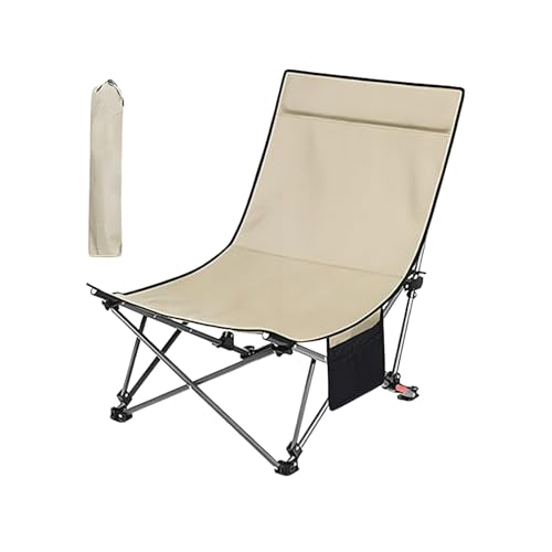 GXYHJVMFPSC Outdoor-Klappstuhl Lounge Stühle Sitz-und Liege Stuhl 3-Gang-Anpassung Eingebautes Kissen Camping Ausflug Strand Picknick-Shallow Khakis GXYHJVMFPSC Outdoor-Klappstuhl Lounge Stühle Sitz-und Liege Stuhl 3-Gang-Anpassung Eingebautes Kissen Camping Ausflug Strand Picknick-Shallow Khakis von GXYHJVMFPSC