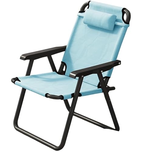 GXYHJVMFPSC Outdoor-Klappstuhl mit Armlehnen Lazy Sofa Stoff Liege Stühle Beweglicher Balkon Nippens tuhl Tragbare Camping Stühle Picknick Strand Strand-Blue GXYHJVMFPSC Outdoor-Klappstuhl mit Armlehnen Lazy Sofa Stoff Liege Stühle Beweglicher Balkon Nippens tuhl Tragbare Camping Stühle Picknick Strand Strand-Blue von GXYHJVMFPSC