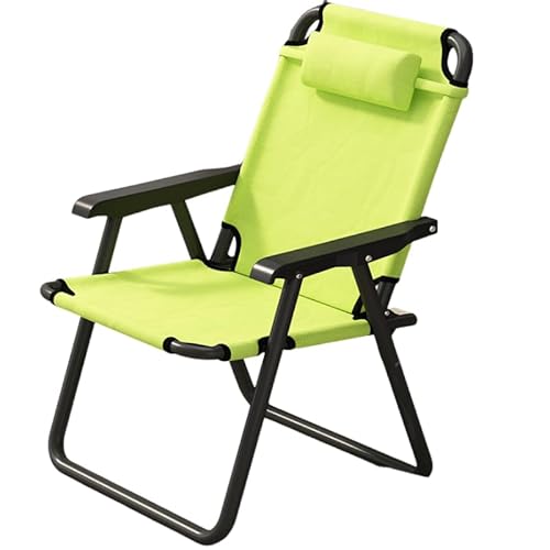 GXYHJVMFPSC Outdoor-Klappstuhl mit Armlehnen Lazy Sofa Stoff Liege Stühle Beweglicher Balkon Nippens tuhl Tragbare Camping Stühle Picknick Strand Strand-Yellow GXYHJVMFPSC Outdoor-Klappstuhl mit Armlehnen Lazy Sofa Stoff Liege Stühle Beweglicher Balkon Nippens tuhl Tragbare Camping Stühle Picknick Strand Strand-Yellow von GXYHJVMFPSC