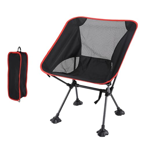 GXYHJVMFPSC Strandkörbe Tragbarer Klappbarer Mondstuhl Mit Aufbewahrungstasche Großem Fußpolsterstabilisator Und Kleiner Größe Für Outdoor-Camping-Wandern-Black red GXYHJVMFPSC Strandkörbe Tragbarer Klappbarer Mondstuhl Mit Aufbewahrungstasche Großem Fußpolsterstabilisator Und Kleiner Größe Für Outdoor-Camping-Wandern-Black red von GXYHJVMFPSC