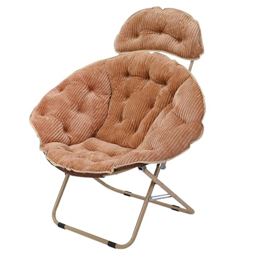 GXYHJVMFPSC Tragbarer Klappbarer Campingstuhl Für Erwachsene Moon Chair Mit Abnehmbarem Kissen Geeignet Für Camping Im Freien Reisen Angeln Strand Und Andere Anlässe-Coffee GXYHJVMFPSC Tragbarer Klappbarer Campingstuhl Für Erwachsene Moon Chair Mit Abnehmbarem Kissen Geeignet Für Camping Im Freien Reisen Angeln Strand Und Andere Anlässe-Coffee von GXYHJVMFPSC