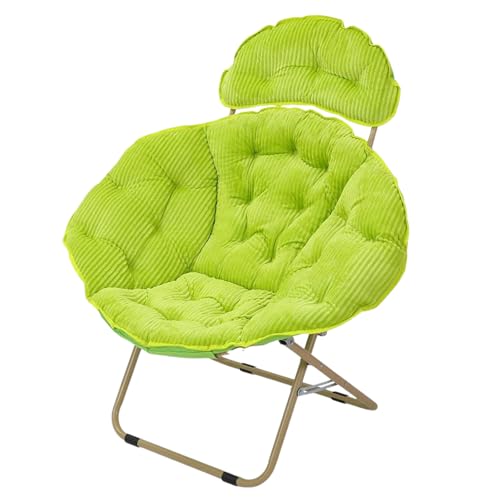 GXYHJVMFPSC Tragbarer Klappbarer Campingstuhl Für Erwachsene Moon Chair Mit Abnehmbarem Kissen Geeignet Für Camping Im Freien Reisen Angeln Strand Und Andere Anlässe-Fruit Green GXYHJVMFPSC Tragbarer Klappbarer Campingstuhl Für Erwachsene Moon Chair Mit Abnehmbarem Kissen Geeignet Für Camping Im Freien Reisen Angeln Strand Und Andere Anlässe-Fruit Green von GXYHJVMFPSC