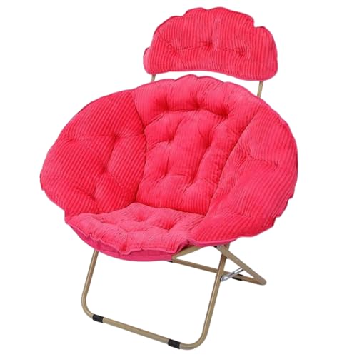 GXYHJVMFPSC Tragbarer Klappbarer Campingstuhl Für Erwachsene Moon Chair Mit Abnehmbarem Kissen Geeignet Für Camping Im Freien Reisen Angeln Strand Und Andere Anlässe-Rose GXYHJVMFPSC Tragbarer Klappbarer Campingstuhl Für Erwachsene Moon Chair Mit Abnehmbarem Kissen Geeignet Für Camping Im Freien Reisen Angeln Strand Und Andere Anlässe-Rose von GXYHJVMFPSC