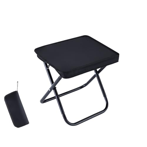 GXYHJVMFPSC Tragbarer Klapphocker Taschen hocker Leichter Kleiner Hocker Skizzieren Angeln Camping Angel Hocker Handtasche Hocker-Black Large GXYHJVMFPSC Tragbarer Klapphocker Taschen hocker Leichter Kleiner Hocker Skizzieren Angeln Camping Angel Hocker Handtasche Hocker-Black Large von GXYHJVMFPSC