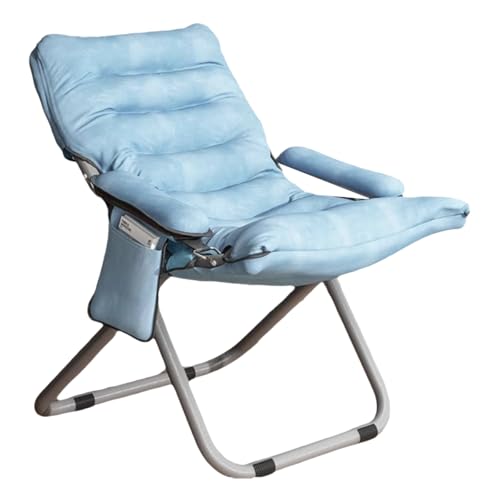 GXYHJVMFPSC Verdickter fauler Stuhl Lounge-Stuhl Faltbare 3-Gang-Anpassung Computer Balkon Komfortables Büro zur Mittagspause Einfach zu verstauen-Light Blue GXYHJVMFPSC Verdickter fauler Stuhl Lounge-Stuhl Faltbare 3-Gang-Anpassung Computer Balkon Komfortables Büro zur Mittagspause Einfach zu verstauen-Light Blue von GXYHJVMFPSC