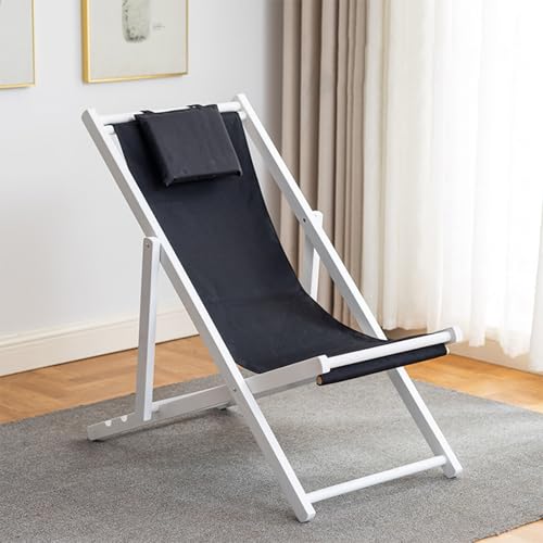 GXYHJVMFPSC Weißer Rahmen Outdoor Strandkorb Pool Lounge Stuhl Massivholz Klappstuhl Mittagspause Balkon Leinwand Stuhl-Black||with Pillow GXYHJVMFPSC Weißer Rahmen Outdoor Strandkorb Pool Lounge Stuhl Massivholz Klappstuhl Mittagspause Balkon Leinwand Stuhl-Black||with Pillow von GXYHJVMFPSC