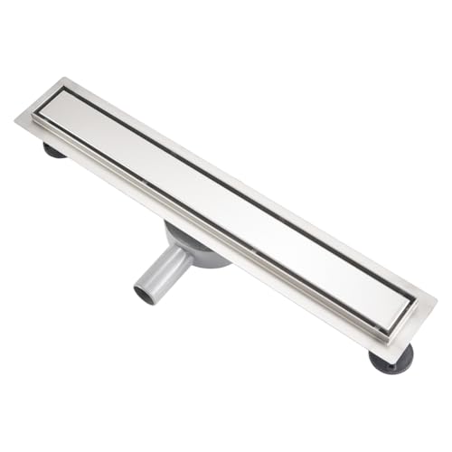 GY Bath Duschrinne 80cm Komplettset,2 in 1 Edelstahl Bodenablauf Befliesbar,360°Siphon mit Geruchsstop, Haarsieb - Duschablauf GY Bath Duschrinne 80cm Komplettset,2 in 1 Edelstahl Bodenablauf Befliesbar,360°Siphon mit Geruchsstop, Haarsieb - Duschablauf von GY Bath