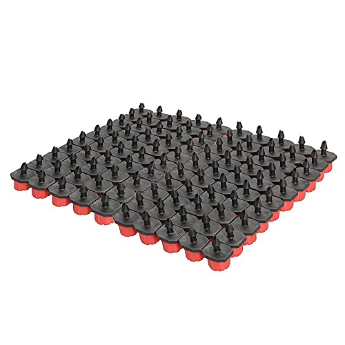 100 Stück Micro Flow Dripper Drip 1/4 Zoll flexibler Schlauch Micro Dripper Garten Bewässerung Bewässerung Misting Garden Sprinkler Gripper verstellbar von GYBBHia