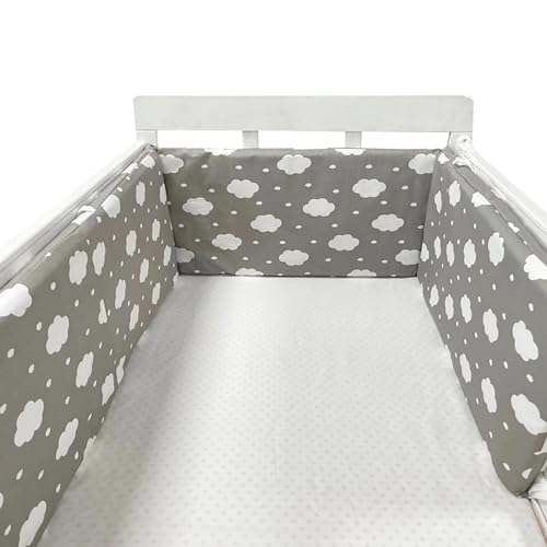 GYCF Bed Guard Cushion, Bed Rail for Toddlers, Bed Circumference Fall Protection, Rail Liner Cover Bedside Protection, Cushion Side Protectors Round Surrounds,A01,180x30CM GYCF Bed Guard Cushion, Bed Rail for Toddlers, Bed Circumference Fall Protection, Rail Liner Cover Bedside Protection, Cushion Side Protectors Round Surrounds,A01,180x30CM von GYCF
