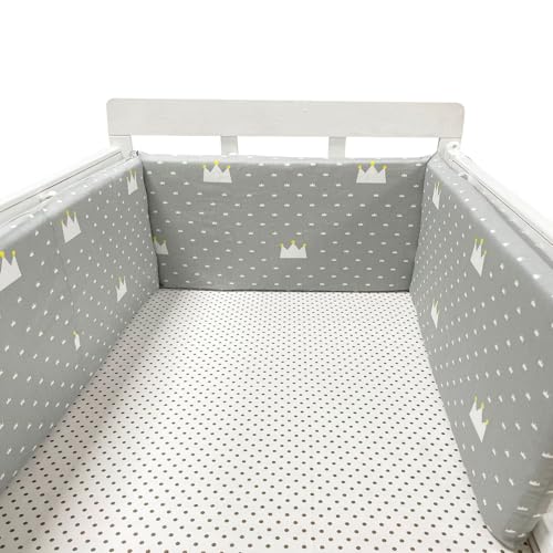 GYCF Bed Guard Cushion, Bed Rail for Toddlers, Bed Circumference Fall Protection, Rail Liner Cover Bedside Protection, Cushion Side Protectors Round Surrounds,A05,180x30CM GYCF Bed Guard Cushion, Bed Rail for Toddlers, Bed Circumference Fall Protection, Rail Liner Cover Bedside Protection, Cushion Side Protectors Round Surrounds,A05,180x30CM von GYCF