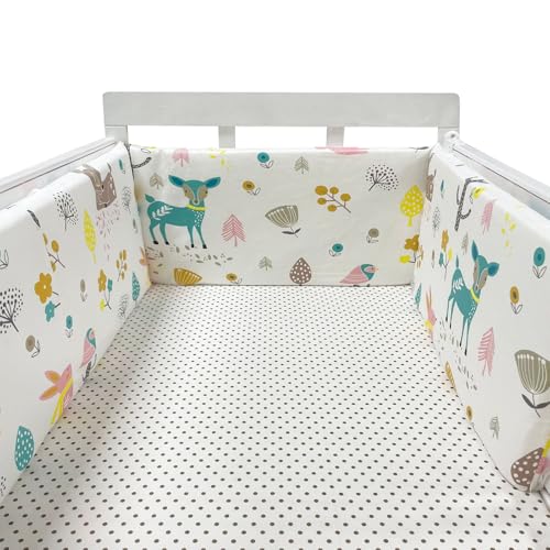 GYCF Bed Guard Cushion, Bed Rail for Toddlers, Bed Circumference Fall Protection, Rail Liner Cover Bedside Protection, Cushion Side Protectors Round Surrounds,A07,220x30CM GYCF Bed Guard Cushion, Bed Rail for Toddlers, Bed Circumference Fall Protection, Rail Liner Cover Bedside Protection, Cushion Side Protectors Round Surrounds,A07,220x30CM von GYCF