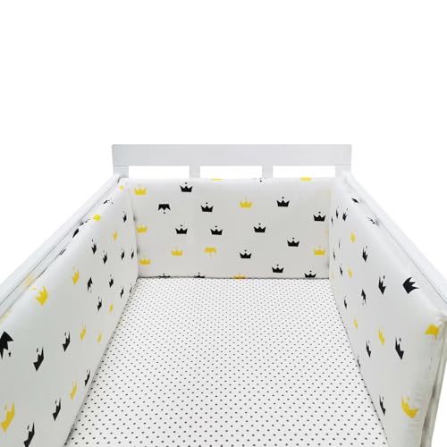 GYCF Bed Guard Cushion, Bed Rail for Toddlers, Bed Circumference Fall Protection, Rail Liner Cover Bedside Protection, Cushion Side Protectors Round Surrounds,A09,300x30CM von GYCF