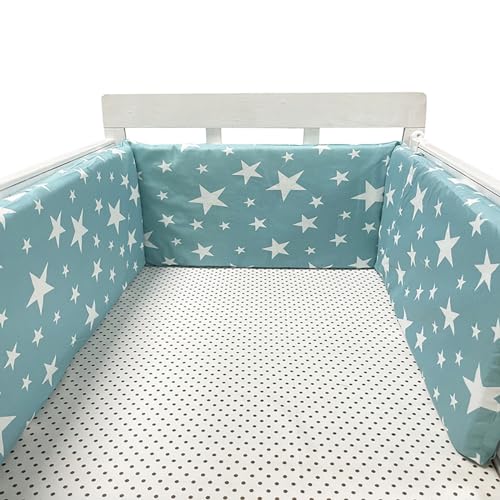 GYCF Bed Guard Cushion, Bed Rail for Toddlers, Bed Circumference Fall Protection, Rail Liner Cover Bedside Protection, Cushion Side Protectors Round Surrounds,A13,150x30CM GYCF Bed Guard Cushion, Bed Rail for Toddlers, Bed Circumference Fall Protection, Rail Liner Cover Bedside Protection, Cushion Side Protectors Round Surrounds,A13,150x30CM von GYCF