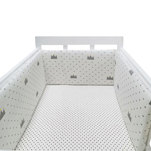 GYCF Bed Guard Cushion, Bed Rail for Toddlers, Bed Circumference Fall Protection, Rail Liner Cover Bedside Protection, Cushion Side Protectors Round Surrounds,A14,220x30CM GYCF Bed Guard Cushion, Bed Rail for Toddlers, Bed Circumference Fall Protection, Rail Liner Cover Bedside Protection, Cushion Side Protectors Round Surrounds,A14,220x30CM von GYCF