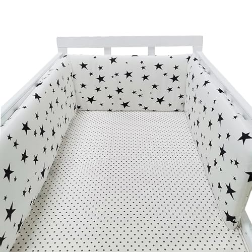 GYCF Bed Guard Cushion, Bed Rail for Toddlers, Bed Circumference Fall Protection, Rail Liner Cover Bedside Protection, Cushion Side Protectors Round Surrounds,A15,150x30CM GYCF Bed Guard Cushion, Bed Rail for Toddlers, Bed Circumference Fall Protection, Rail Liner Cover Bedside Protection, Cushion Side Protectors Round Surrounds,A15,150x30CM von GYCF