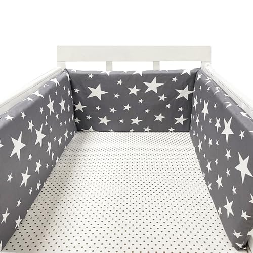 GYCF Bed Guard Cushion, Bed Rail for Toddlers, Bed Circumference Fall Protection, Rail Liner Cover Bedside Protection, Cushion Side Protectors Round Surrounds,A17,150x30CM GYCF Bed Guard Cushion, Bed Rail for Toddlers, Bed Circumference Fall Protection, Rail Liner Cover Bedside Protection, Cushion Side Protectors Round Surrounds,A17,150x30CM von GYCF
