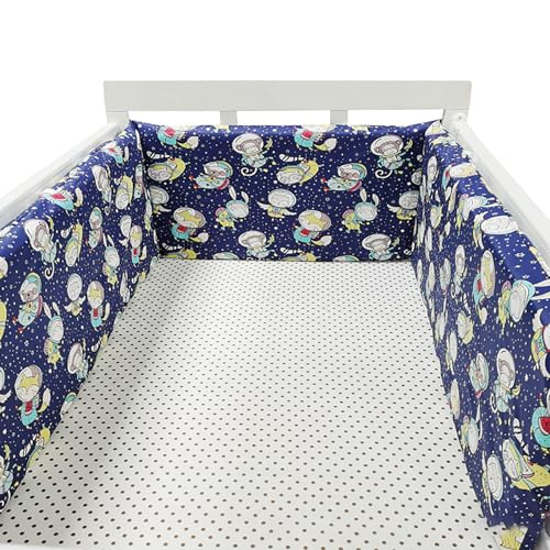 GYCF Bed Guard Cushion, Bed Rail for Toddlers, Bed Circumference Fall Protection, Rail Liner Cover Bedside Protection, Cushion Side Protectors Round Surrounds,A28,180x30CM GYCF Bed Guard Cushion, Bed Rail for Toddlers, Bed Circumference Fall Protection, Rail Liner Cover Bedside Protection, Cushion Side Protectors Round Surrounds,A28,180x30CM von GYCF
