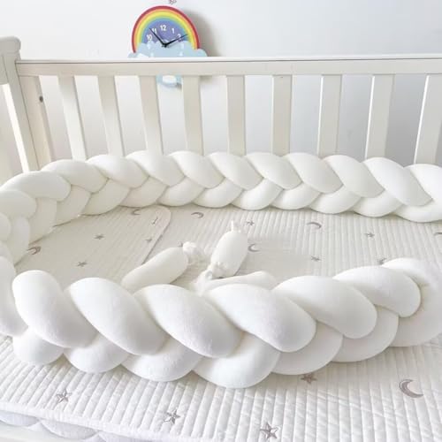 GYCF Bettschlange Geflochten, Knoten Bettgitter Rausfallschutz, Bett Rausfallschutz Kinder, Kissen Bettgitterbezug Seitenschutz, Passend für Kinderbetten Elternbetten,A01,3 m GYCF Bettschlange Geflochten, Knoten Bettgitter Rausfallschutz, Bett Rausfallschutz Kinder, Kissen Bettgitterbezug Seitenschutz, Passend für Kinderbetten Elternbetten,A01,3 m von GYCF