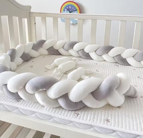 GYCF Bettschlange Geflochten, Knoten Bettgitter Rausfallschutz, Bett Rausfallschutz Kinder, Kissen Bettgitterbezug Seitenschutz, Passend für Kinderbetten Elternbetten,A09,3 m GYCF Bettschlange Geflochten, Knoten Bettgitter Rausfallschutz, Bett Rausfallschutz Kinder, Kissen Bettgitterbezug Seitenschutz, Passend für Kinderbetten Elternbetten,A09,3 m von GYCF